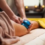 Anti cellulite massage at spa