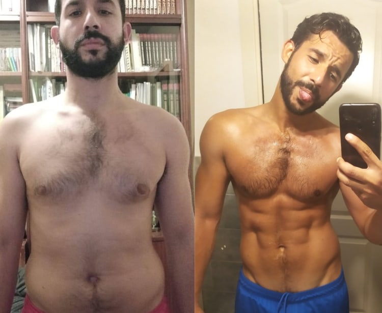 Khalid before and after