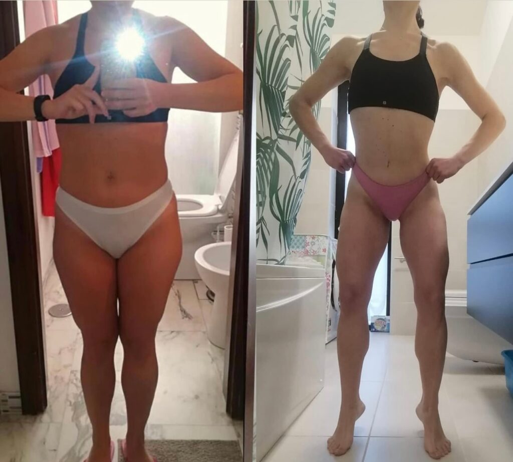 Bea before and after