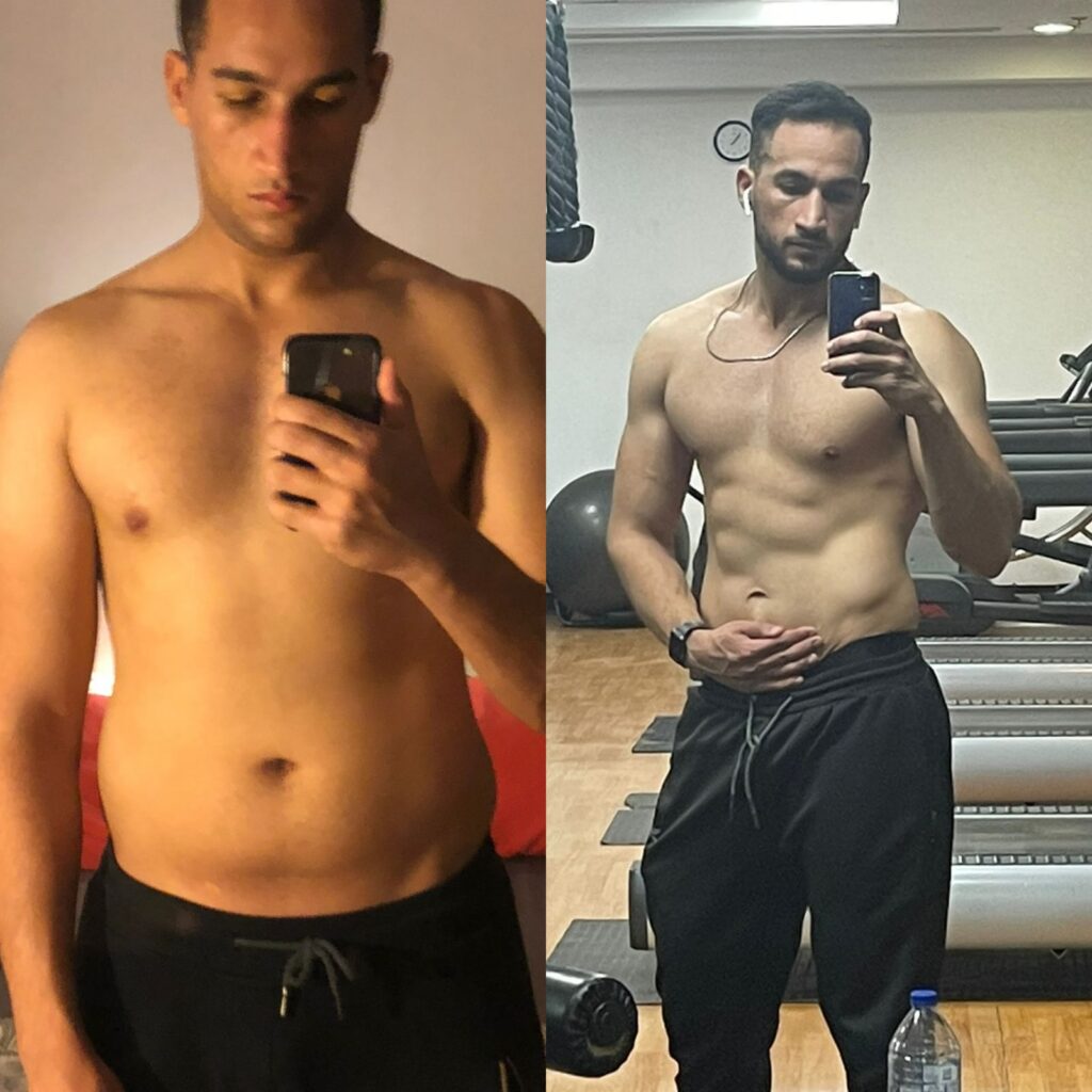 Omar before and after
