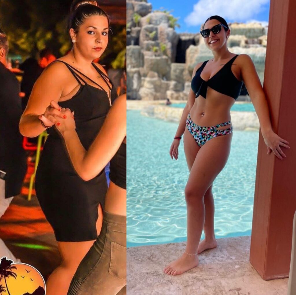 Cate before and after
